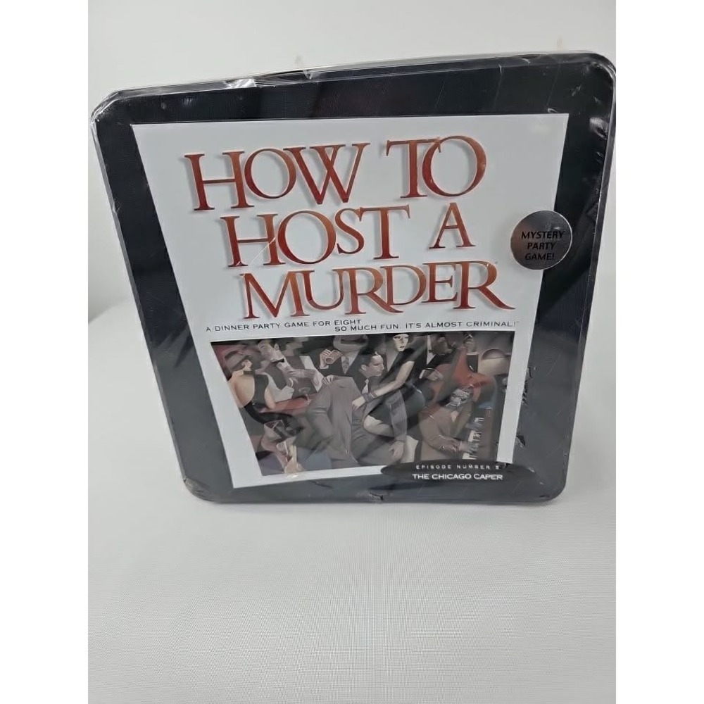 How To Host A Murder Episode 5 The Chicago Caper Game Tin Decipher New Sealed